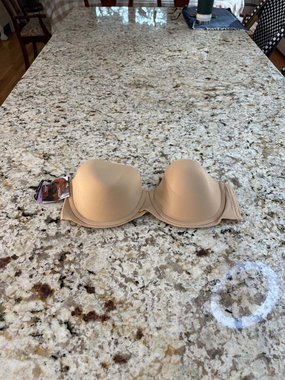 Maidenform Basically Sexy Strapless Lift Bra 38C Beige